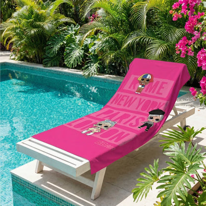 LOL Surprise Mikrofaser Strandtuch Badetuch XL 70 x 140 cm - WS-Trend.de Badehandtuch
