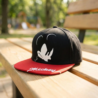 Mickey Maus Angry Snapback Cap Basecap - WS-Trend.de Snap Back Baseball Kappe Mütze Hut Jungen Baumwolle