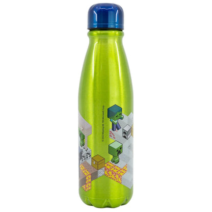 Minecraft Creeper Kinder Aluminium Trinkflasche Wasserflasche Flasche 600 ml - WS-Trend.de