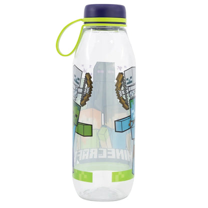Minecraft Steve Creeper Enderman Zombie Skelett Trinkflasche Flasche 650 ml - WS-Trend.de