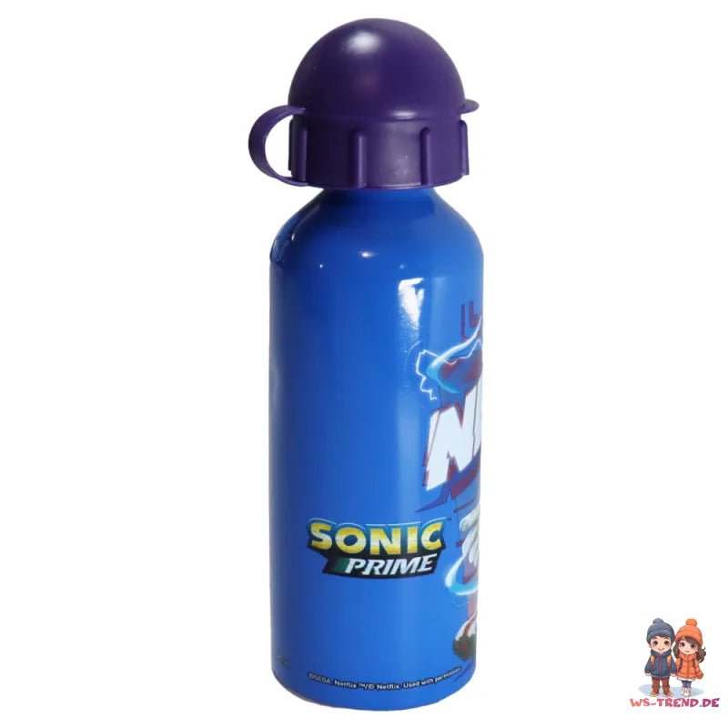 Sonic the Hedgehog 2 tlg. Lunch Set Brotdose mit 3 Kammern XL Alu-Trinkflasche - WS-Trend.de