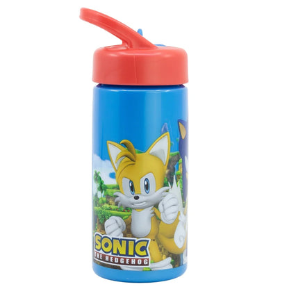 Sonic The Hedgedog Sportflasche Wasserflasche Trinkflasche Flasche 410 ml - WS-Trend.de