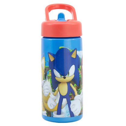 Sonic The Hedgedog Sportflasche Wasserflasche Trinkflasche Flasche 410 ml - WS-Trend.de