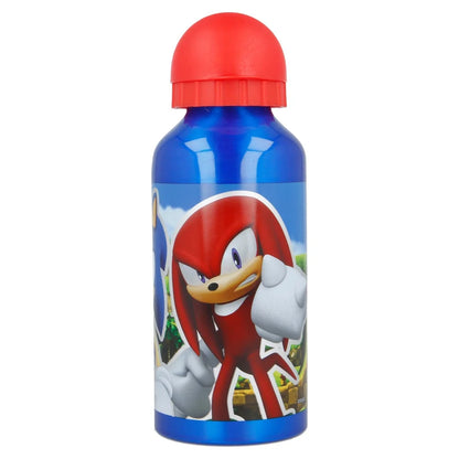 Sonic the Hedgehog 2 teiliges Lunch Set Brotdose mit 3 Kammern Alu-Trinkflasche - WS-Trend.de
