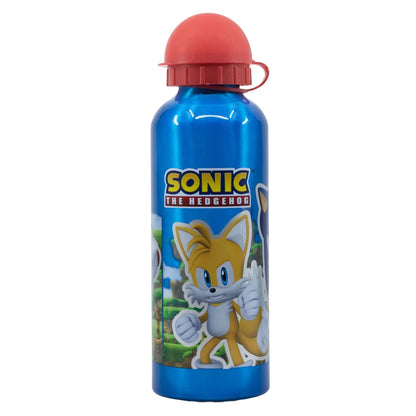 Sonic the Hedgehog 4 teiliges Lunch Set Brotdose 3 Kammern XL Alu-Trinkflasche - WS-Trend.de