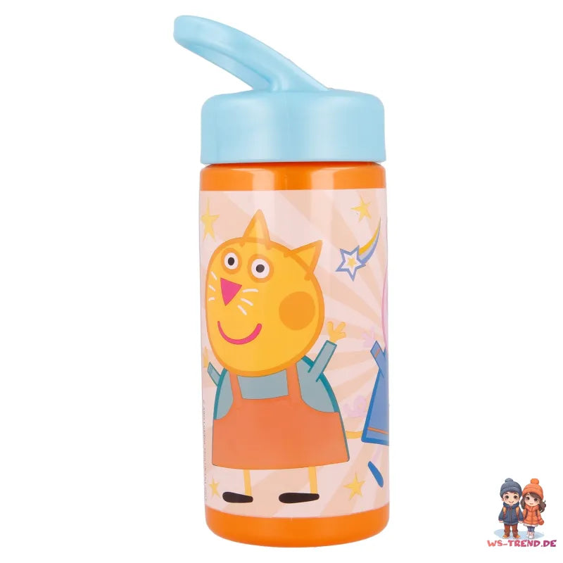 Peppa Pig Wutz George Sportflasche Wasserflasche Trinkflasche Flasche 410 ml - WS-Trend.de