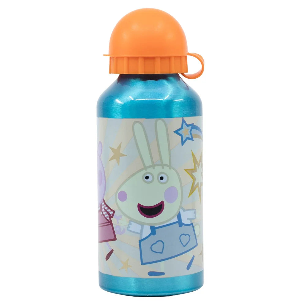 Peppa Wutz Pig George 2 teiliges Kinder Set XL Brotdose Alu Trinkflasche 400 ml - WS-Trend.de