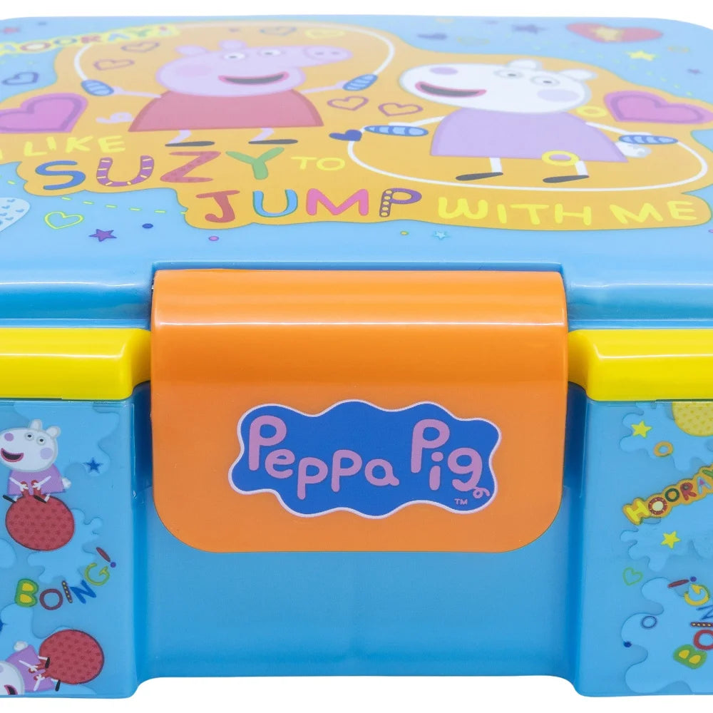 Peppa Wutz Pig George 2 teiliges Kinder Set XL Brotdose Alu Trinkflasche 400 ml - WS-Trend.de