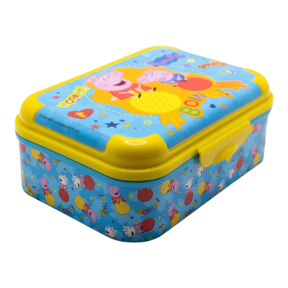 Peppa Wutz Pig George 2 teiliges Kinder Set Brotdose Alu Trinkflasche 400 ml - WS-Trend.de