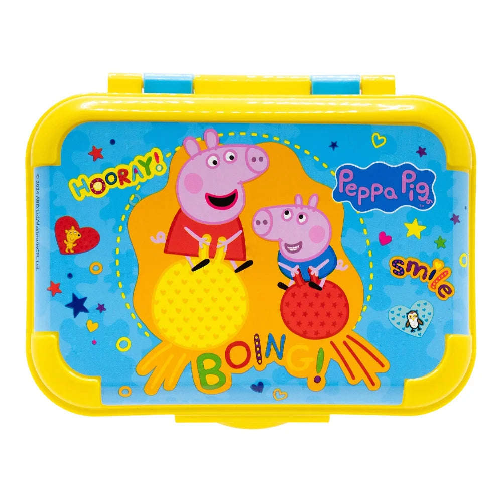 Peppa Wutz Pig George 2 teiliges Kinder Set Brotdose Alu Trinkflasche 400 ml - WS-Trend.de