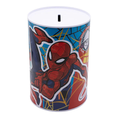 Marvel Spiderman Kinder Jungen XL Spardose Sparschwein aus Weißblech - WS-Trend.de
