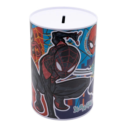 Marvel Spiderman Kinder Jungen XL Spardose Sparschwein aus Weißblech - WS-Trend.de
