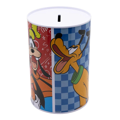 Disney Mickey Maus Goofy Pluto Kinder XL Spardose aus Weißblech 1000 ml - WS-Trend.de