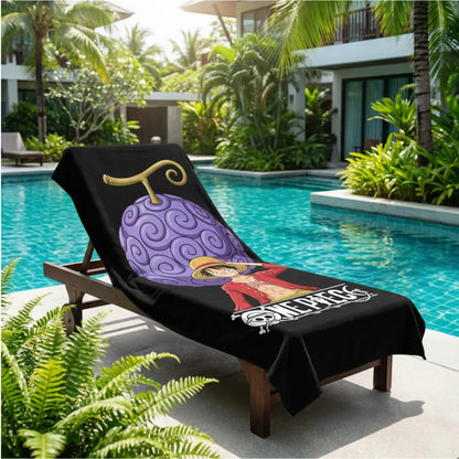 One Piece Monkey D Ruffy Mikrofaser Strandtuch Handtuch Badetuch 70x140 cm - WS-Trend.de