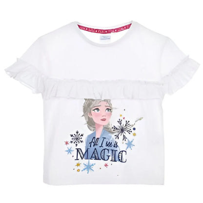 Disney Die Eiskönigin Elsa Kinder Mädchen T-Shirt - WS-Trend.de Anna Gr 104 - 128 Baumwolle