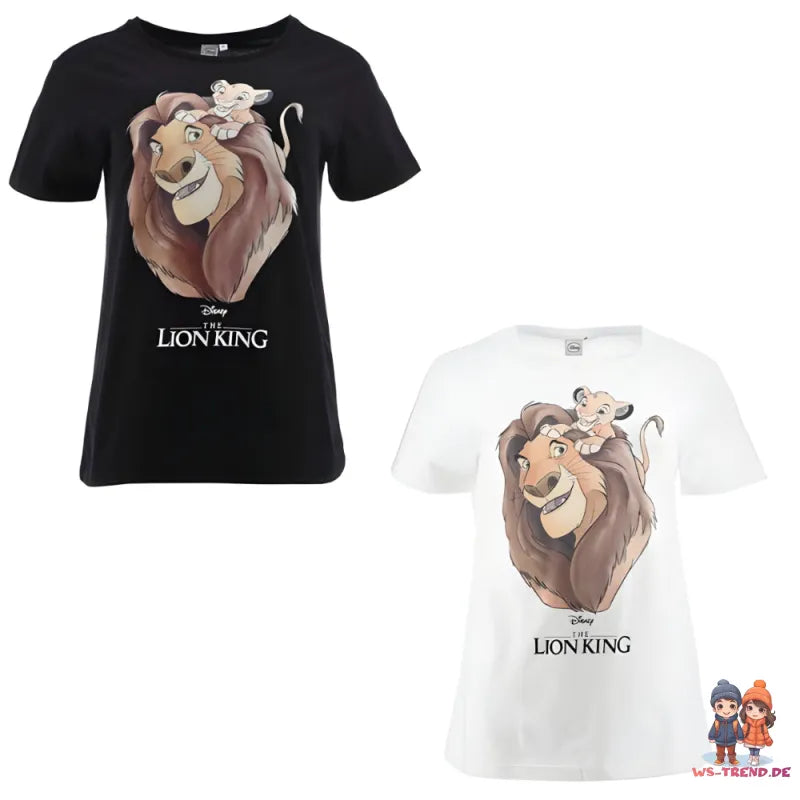Disney König der Löwen Classic Damen kurzarm T-Shirt Shirt - WS-Trend.de S-XL 100% Baumwolle