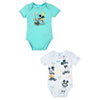 Disney Mickey Maus Baby 2er Set kurzarm Body Strampler
