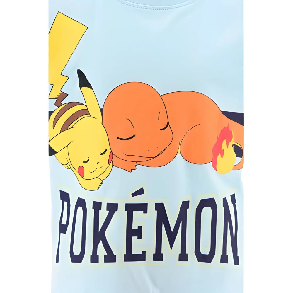 Pokemon Pikachu and Friends Kinder Schlafanzug Pyjama - WS-Trend.de
