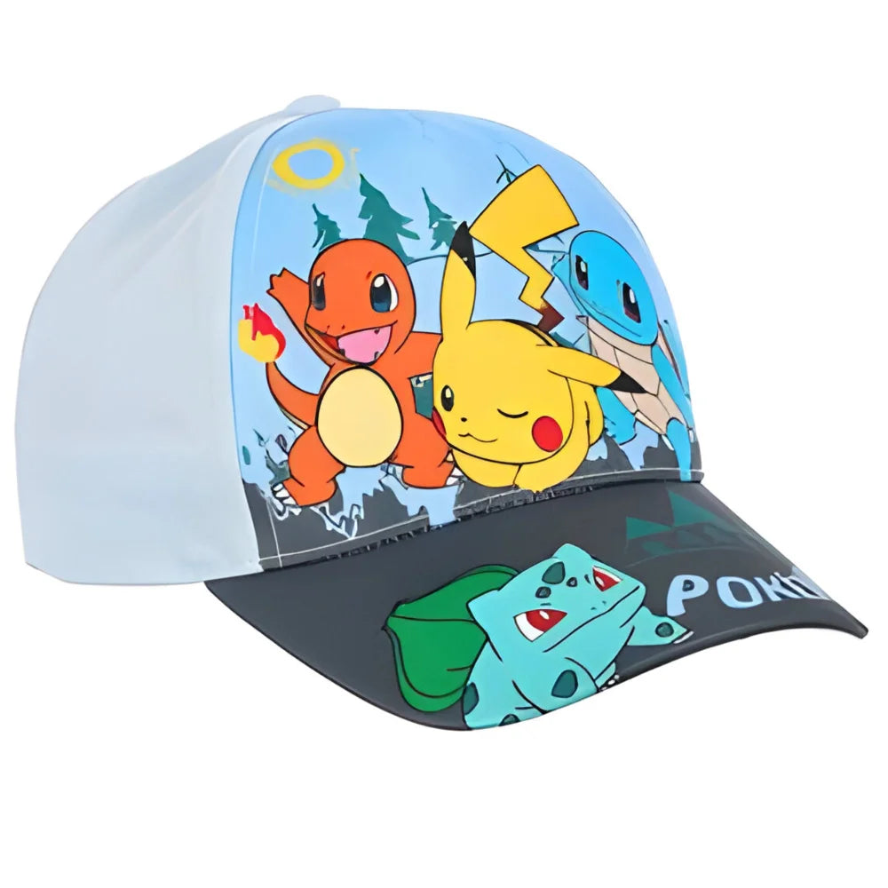 Pokemon Pikachu Glumanda Kinder Basecap Baseball Kappe Mütze - WS-Trend.de