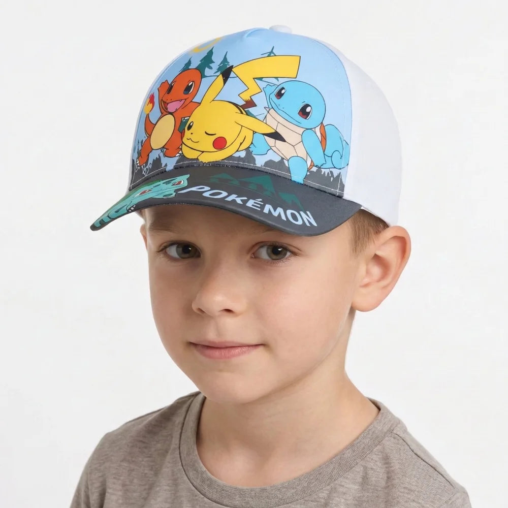 Pokemon Pikachu Glumanda Kinder Basecap Baseball Kappe Mütze - WS-Trend.de