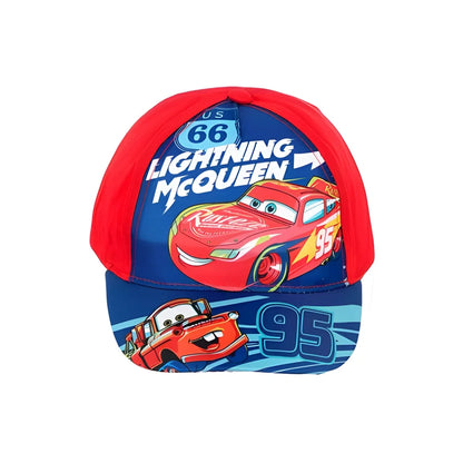 Cars Disney Pixar - Kinder Baseball Kappe Basecap - WS-Trend.de - Basecaps für Jungen Blau Rot