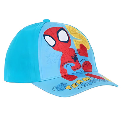 Marvel Spiderman Kinder Jungen Basecap Baseball Kappe Mütze - WS-Trend.de Gr. 52 - 54