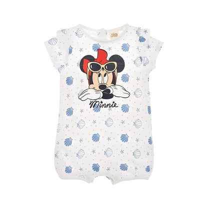 Disney Minnie Maus Baby kurzarm Body Strampler - WS-Trend.de Gr. 68 - 86 Bio Baumwolle