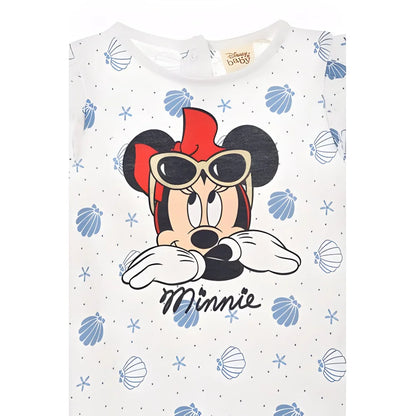 Disney Minnie Maus Baby kurzarm Body Strampler - WS-Trend.de Gr. 68 - 86 Bio Baumwolle