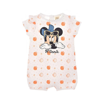 Disney Minnie Maus Baby kurzarm Body Strampler - WS-Trend.de Gr. 68 - 86 Bio Baumwolle