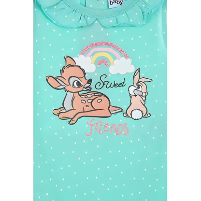 Disney Bambi Baby Kleinkind kurzarm Body Strampler - WS-Trend.de Gr. 68 - 86 Bio Baumwolle