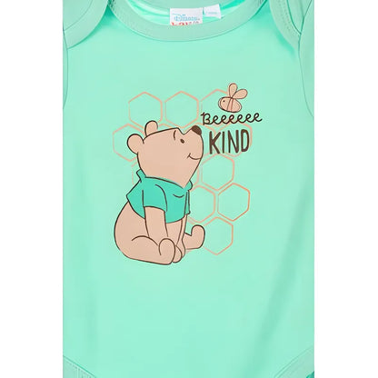 Disney Winnie der Pooh Baby Kleinkind 2er Set kurzarm Body Strampler - WS-Trend.de Gr. 68 - 86