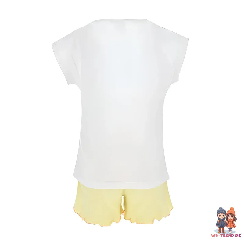 Disney Die Eiskönigin Anna Elsa Kinder Sommerset Shorts plus T-Shirt - WS-Trend.de Baumwolle