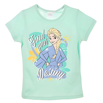 Disney Die Eiskönigin Elsa Kinder Mädchen T-Shirt - WS-Trend.de Gr 104 - 128 Baumwolle
