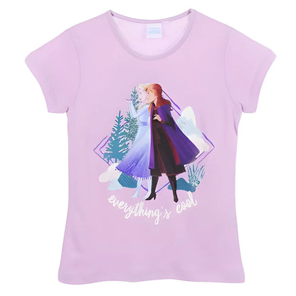 Disney Die Eiskönigin Elsa Kinder Mädchen T-Shirt - WS-Trend.de Anna Gr 104 - 128 Baumwolle