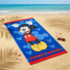 Disney Mickey Maus Kinder Mikrofaser Strandtuch Badetuch XL 70x140 cm
