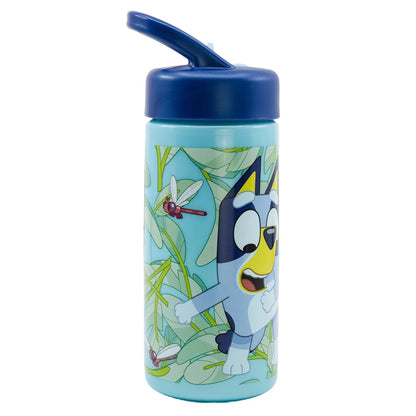 Bluey Bingo Kinder Wasserflasche Trinkflasche Flasche 410 ml Haltegriff - WS-Trend.de