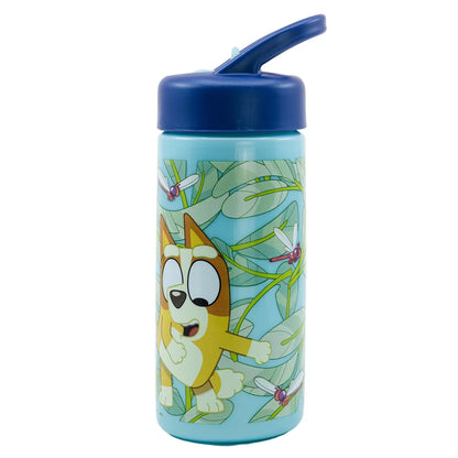 Bluey Bingo Kinder Wasserflasche Trinkflasche Flasche 410 ml Haltegriff - WS-Trend.de