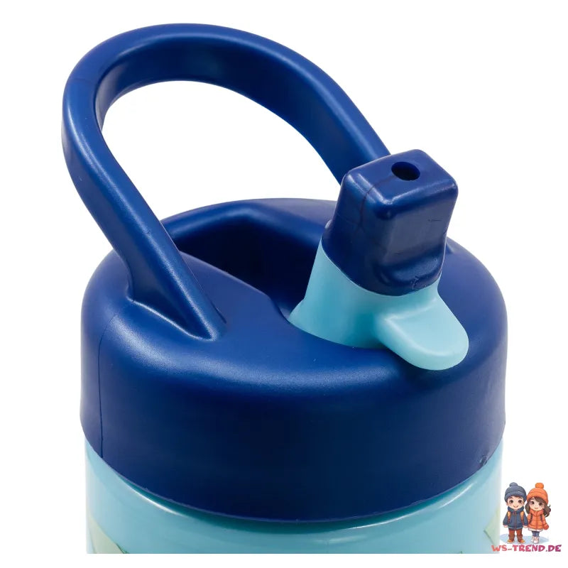 Bluey Bingo Kinder Wasserflasche Trinkflasche Flasche 410 ml Haltegriff - WS-Trend.de