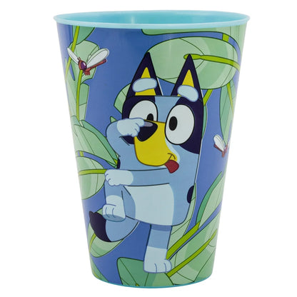 Bluey und Bingo Kinder Geschirr-Set 3 teilig Becher 430 ml Teller Schüssel - WS-Trend.de