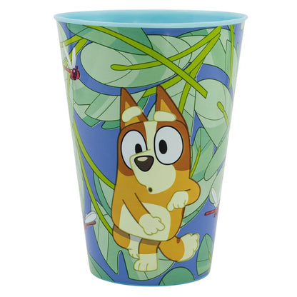 Bluey und Bingo Kinder Geschirr-Set 3 teilig Becher 430 ml Teller Schüssel - WS-Trend.de