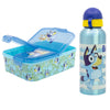 Bluey Bingo Kinder 2teiliges Set 3 Kammern Brotdose Alu Trinkflasche 530 ml