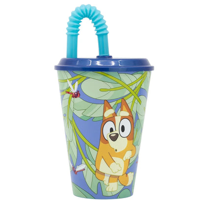Disney Bluey Bingo Kinder 3 teiliges Set Brotdose mit Kammern Becher - WS-Trend.de