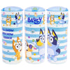 Bluey Bingo Kinder Wasserflasche Trinkflasche Flasche 350 ml Staubschutzdeckel