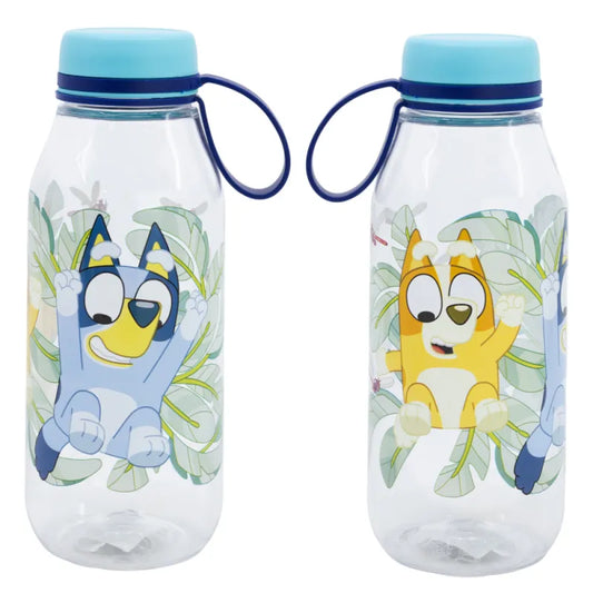 Bluey Bingo Kinder Wasserflasche Trinkflasche Flasche 460 ml Haltegriff - WS-Trend.de