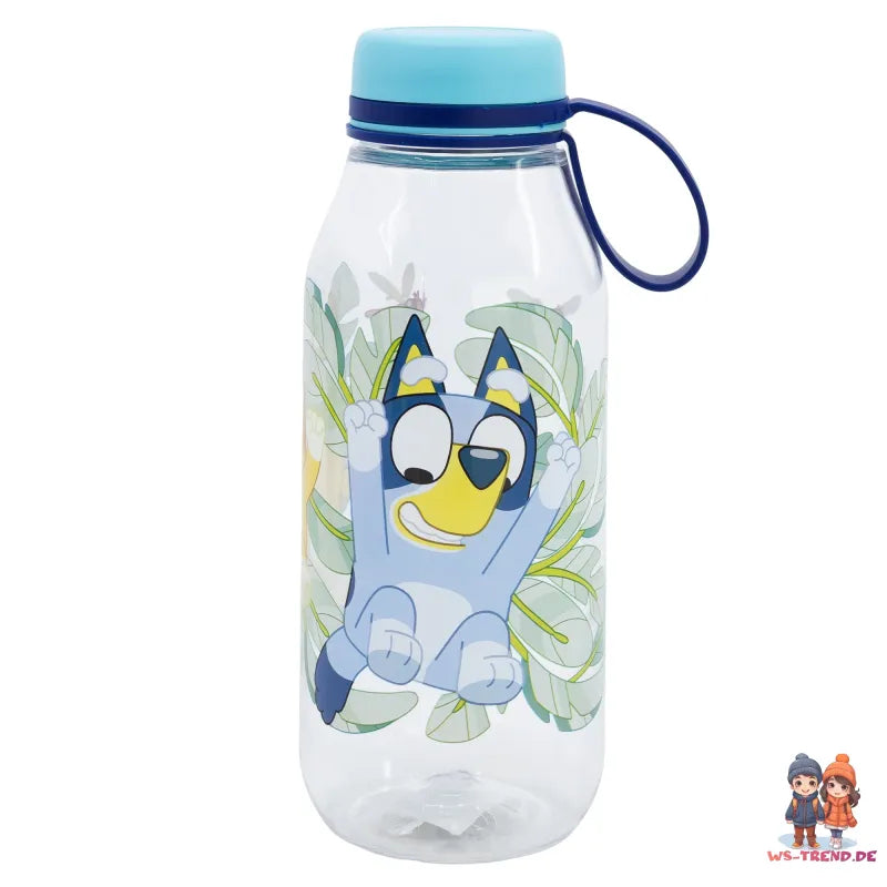 Bluey Bingo Kinder Wasserflasche Trinkflasche Flasche 460 ml Haltegriff - WS-Trend.de