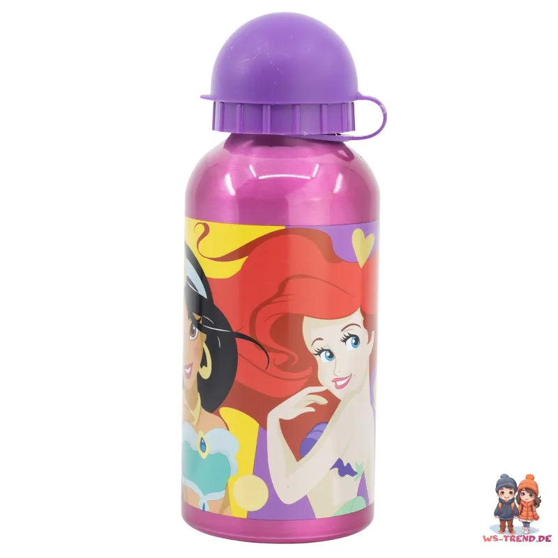 Disney Princess Arielle Jasmin 2 tlg Set Brotdose 3 Kammern Alu-Trinkflasche - WS-Trend.de