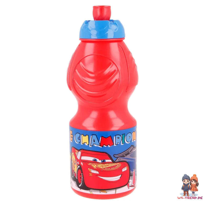 Disney Cars Lightning McQueen 2 teiliges Lunch Set - Brotdose Trinkflasche 400ml - WS-Trend.de