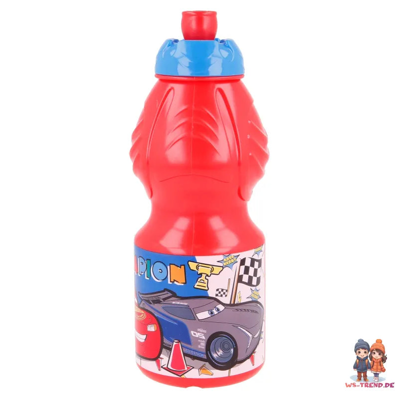 Disney Cars Lightning McQueen 2 teiliges Lunch Set - Brotdose Trinkflasche 400ml - WS-Trend.de