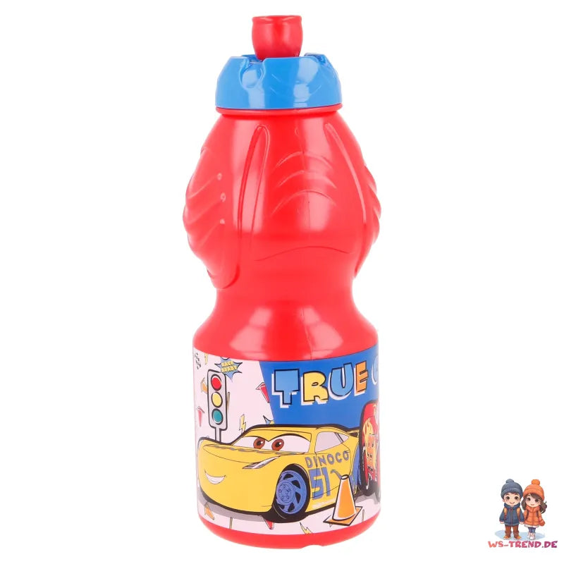 Disney Cars Lightning McQueen 2 teiliges Lunch Set - Brotdose Trinkflasche 400ml - WS-Trend.de