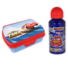 Disney Cars Lightning McQueen 2 teiliges Lunch Set - Brotdose Trinkflasche Alu